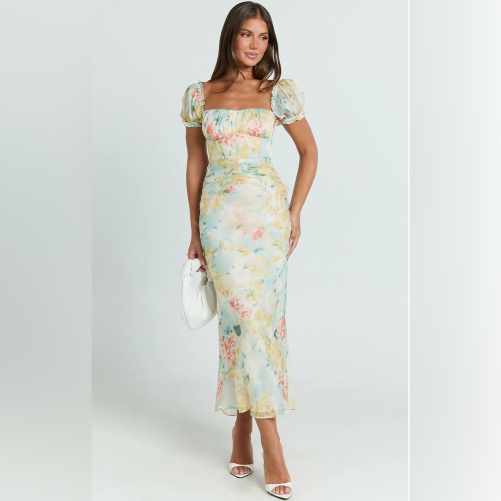 Showpo Pastel Floral Dress